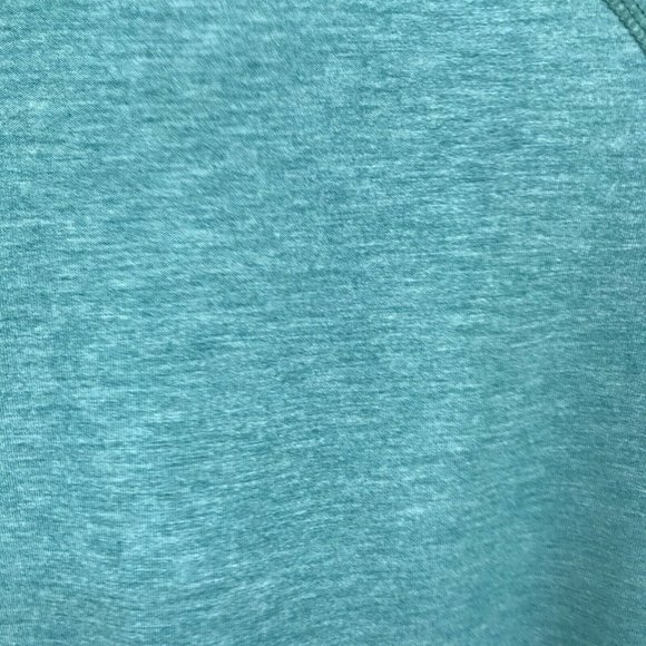 Logo Lounge Womens Teal Blue Oversized Scoop Neck Sweatshirt  S - Picture 5 of 9
